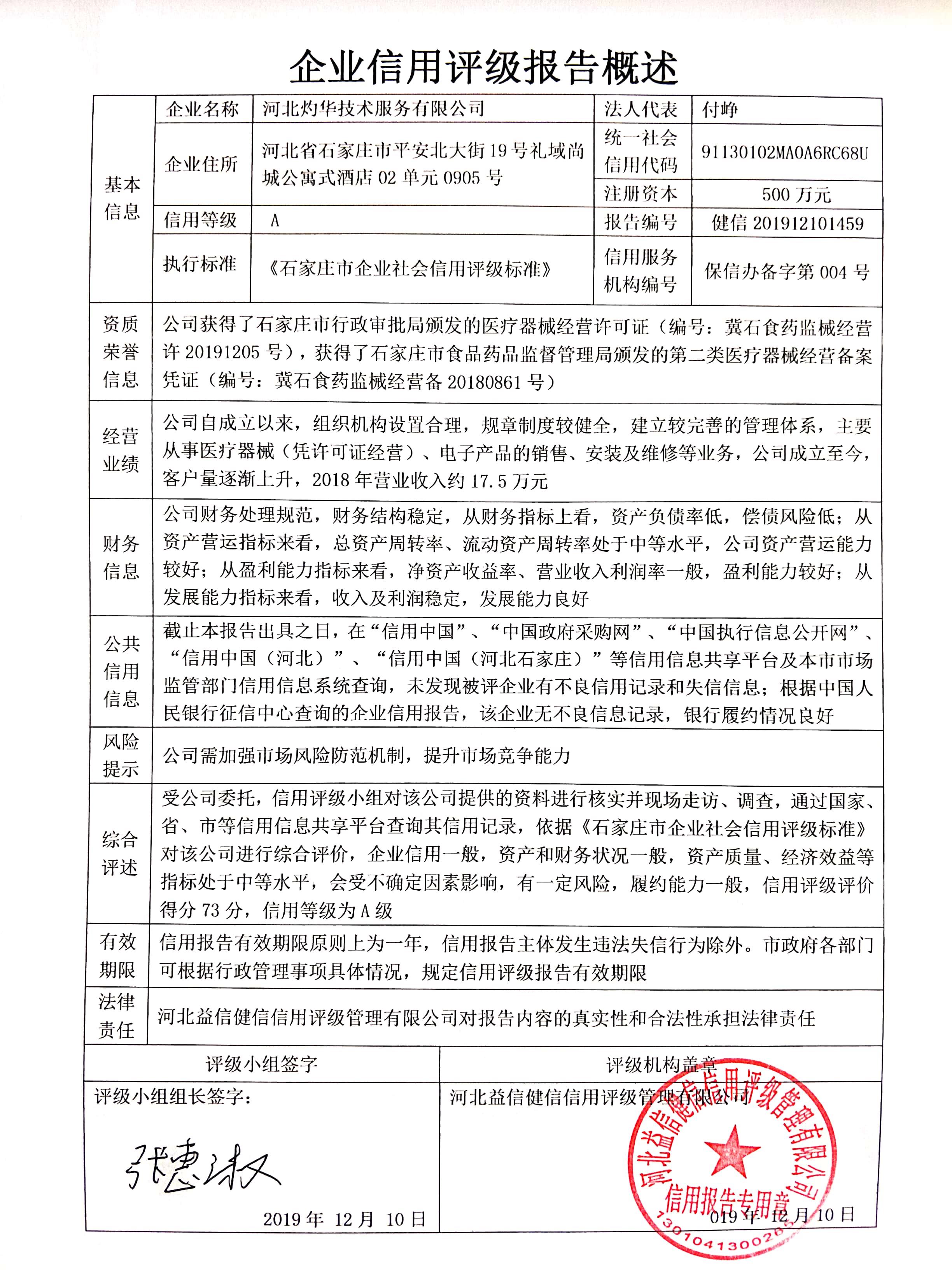 河北灼华技术服务有限公司